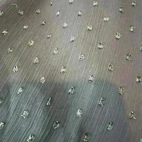 Loft Women’s Dark Blue Dressy Sweater With Sheer Detailed Sleeves Size 20/22 - Picture 13 of 13